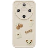 AVIZAR Ovitek za Honor Magic 8 Lite s 3D Kawaii Medvedki in Dvignjenim Robom, Bež, (5000274897) | Shoptok.si