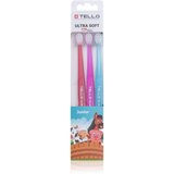 Tello 4480 Junior 3pack zobna ščetka za otroke 3 kos | Shoptok.si