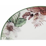  Farfurie Întinsă DKD Home Decor Flori Porcelan (27 x 27 x 2 cm) | Shoptok.si