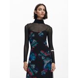 Desigual Haljina plava / crvena / crna | shoptok.hr