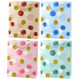 GIFT Bag Dot Pattern Gold Pastel 32 × 26 × 10 cm Cene
