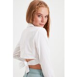 Trendyol Ekru Basic Shirt Black | siva | svijetlo plavo | ePonuda.com