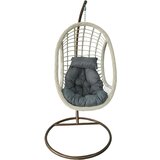 Ehomegarden Ljuljaška jaje bež/siva | ePonuda.com
