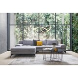CARRYHOME sedežna garnitura, tkanina svetlo siva | Shoptok.si