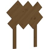 Maison Chic posteljno vzglavje - vzglavna omarica - nočna omarica medeno rjavo 72,5x3x81 cm trdna borovina, (21707092) | Shoptok.si