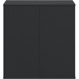  Kutija za vrtne jastuke od PE ratana 100 x 49 x 103,5 cm crna | shoptok.hr
