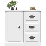  Komoda bijela 70 x 35,5 x 67,5 cm od konstruiranog drva Slike