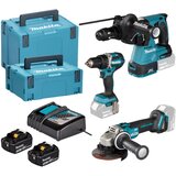 Makita DLX3195JX1 set lxt, 18V, sa 3x5.0Ah baterije i punjačem Cene