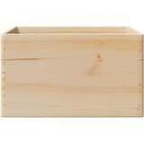 vidaXL Drvena kutija s ručkama 40x30x23 cm puno drvo bor | shoptok.hr