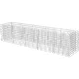  Gabionska sadilica od pocinčanog čelika 450 x 90 x 100 cm | shoptok.hr