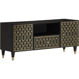 Maison Chic TV omarica - TV stojalo - Televizijska omarica 105x33x46 cm trden mangov les, (21701128) | Shoptok.si