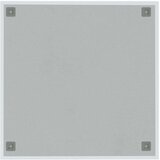 vidaXL Stenska magnetna tabla Bela 60x60 cm Kaljeno steklo | Shoptok.si