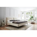 Meise M&amp;ouml;bel Slonoko&amp;scaron;čena oblazinjena zakonska postelja brez letvenega dna 180x200 cm Infinity &amp;ndash; Slike