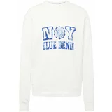 Jack & Jones Sweater majica 'VAHN' crno plava / bijela