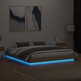  Okvir kreveta s LED svjetlima boja hrasta sonome 200 x 200 cm | Eponuda.com