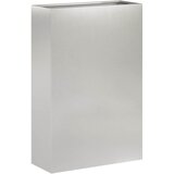  Vrtna saksija Srebrna 50 x 20 x 75 cm Nehrđajući čelik | shoptok.hr