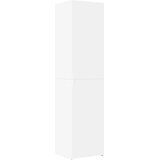  Visoka komoda bijela 45x42,5x185 cm od konstruiranog drva | Eponuda.com