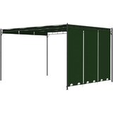 Gazebo 4 x 3 x 2,3 m Zelena Poliester i čelik | Eponuda.ba