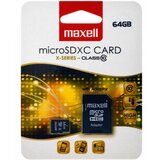 Maxell memorijska kartica mSDHC 64GB mSD-64GCL10+AdMaxX cene