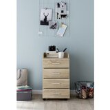 MID.YOU PREDALNIK NA KOLESCIH barve hrasta | Shoptok.si