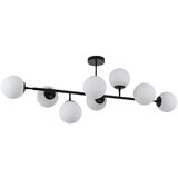  Luster na šipci DORADO 8xE14/40W/230V crna | Eponuda.com