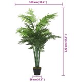  Umjetna palma 28 listova 120 cm zelena | Eponuda.com