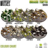 Green Stuff World Static Grass Tufts 6mm Light Green (75 pcs) | Buseni trave 6mm svetlo zeleni (75 kom) | Eponuda.com