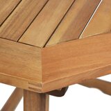 Bistro 4-dijelni bistro set od masivnog bagremovog drva | shoptok.hr