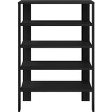  Stalak za cipele crni 61x32x87,5 cm od konstruiranog drva | shoptok.hr