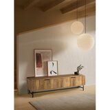 Marckeric TV komoda od masivnog manga u prirodnoj boji 190x50 cm Mundra – | shoptok.hr