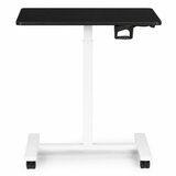 Mobilni stol 70x48 cm Stol za prijenosno računalo Podesiva visina 71,5-112 cm Crni vrh ModernHome | shoptok.hr
