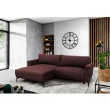 MID.YOU KOTNA SEDEŽNA GARNITURA, gladka tkanina rdeča | Shoptok.si