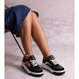Gemre Black sneakers with eco suede insert Kollins | Shoptok.si