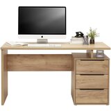 Venda pisalna miza leseni material barve hrasta | Shoptok.si
