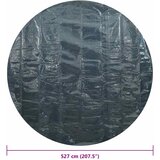  Plutajući PE solarni pokrov za bazen 527 cm crno-plavi | shoptok.hr