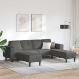 SOFA Tamno siva 250 x 188 x 76 cm Kordura tekstil | shoptok.hr