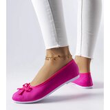 Gemre Pink fabric ballet flats Gendron | shoptok.hr