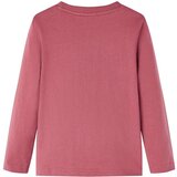  Dječja majica dugih rukava tamnocrvena 140 | shoptok.hr