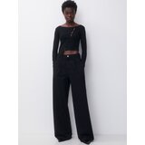 Pull&Bear Majica črna | Shoptok.si