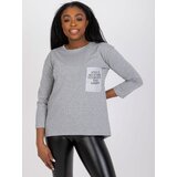 ex moda Blouse-EM-BZ-N612.64P-grey | Shoptok.si