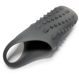 SuperLove Ultra Thin Liquid Silicone Open Penis Sleeve Dotted Cene