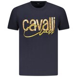 Roberto Cavalli Muška Majica Kratkih Rukava Plava Cijene