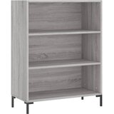 Visoka komoda siva sonome 69,5x34x180 cm od konstruiranog drva | shoptok.hr