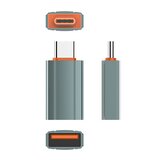 Ldnio Adapter LC140 USB na Type C sivi | Eponuda.com