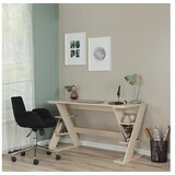 Hanah home Radni sto Lungo, 140x73x60 cm, Svijetli hrast | Eponuda.ba