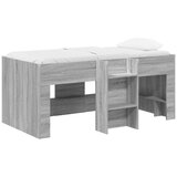  Kreveta za visoko spavanje djece 2 pcs Siva Sonoma - Siva Sonoma 80 x 160 cm | shoptok.hr