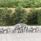  Lučne gabionske košare 7 kom 200x50x40/60 cm pocinčano željezo Cijene