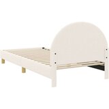  Krevet za djecu s uzglavljem Krema 90 x 200 cm Vuna | shoptok.hr