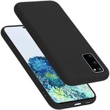 Cadorabo Case, združljiv s Samsungom v tekoči črni barvi - zaščitni pokrov iz fleksibilnega silikona TPU, (20586231) Cene