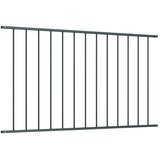 vidaXL Panel za ogradu od čelika obloženog prahom 1 7x0 75 m antracit | shoptok.hr